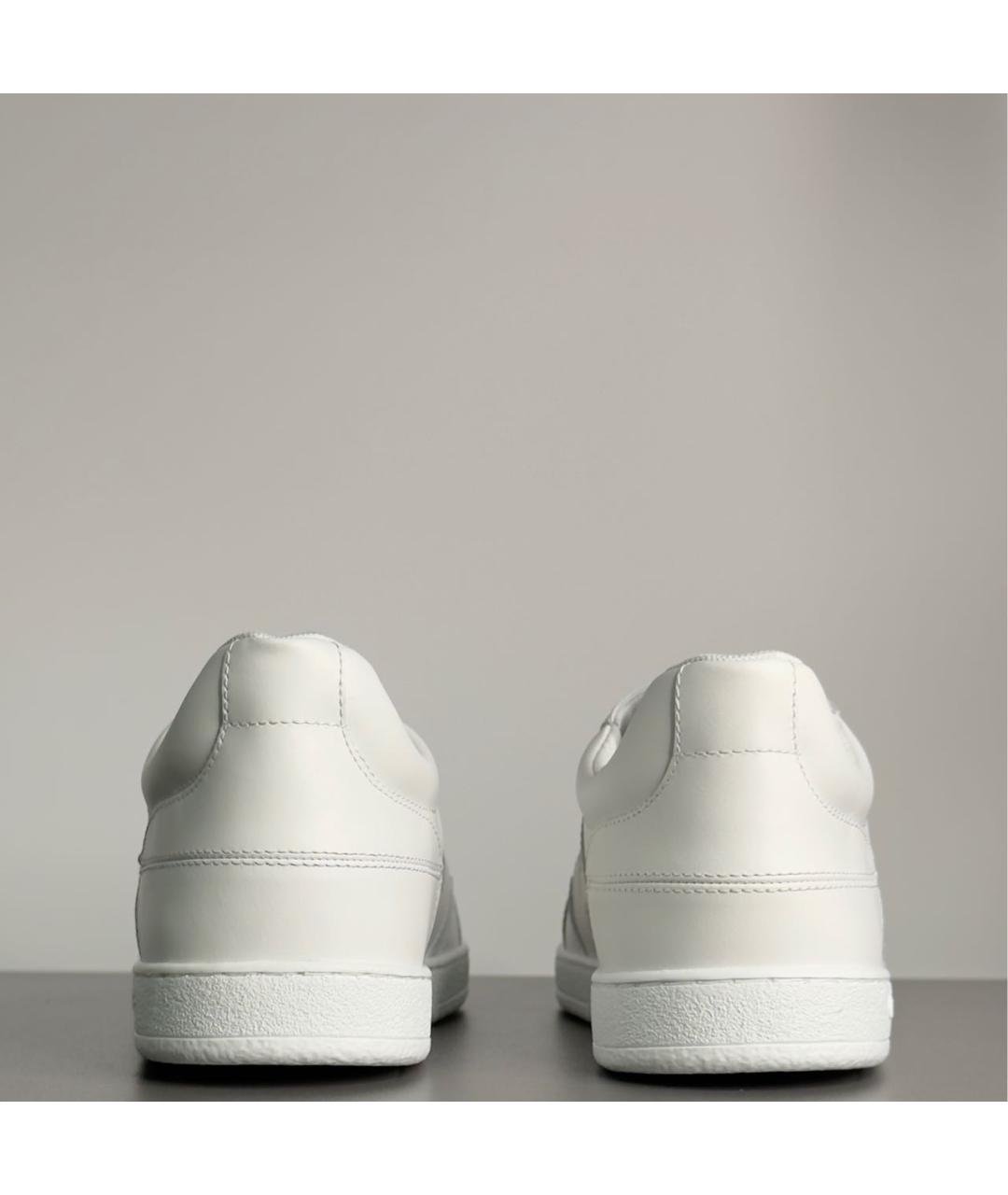 CHRISTIAN DIOR Белые кожаные кроссовки, фото 4
