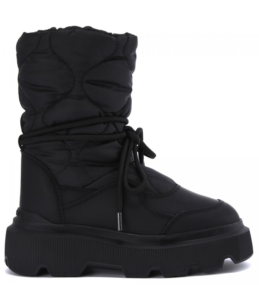 INUIKII Черные текстильные ботинки, фото 1