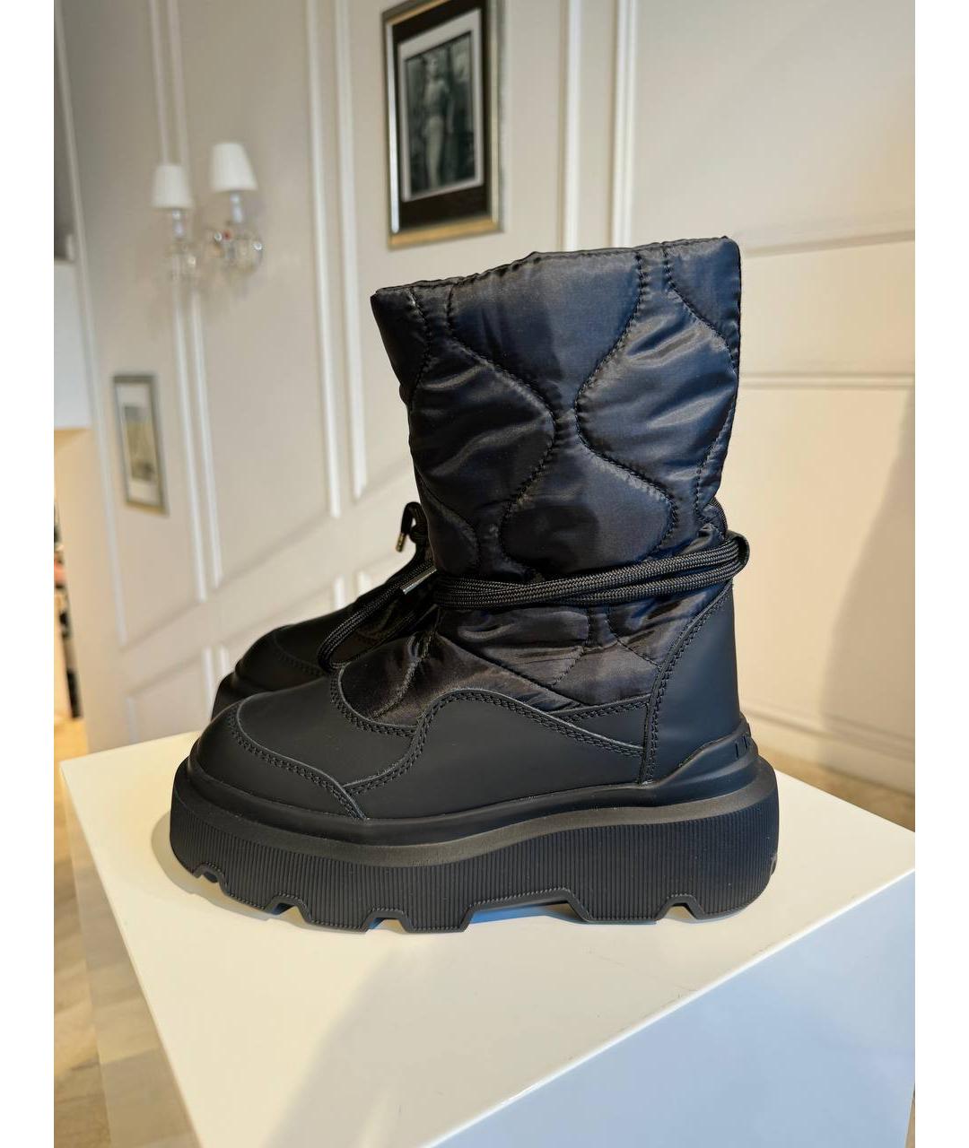 INUIKII Черные текстильные ботинки, фото 3