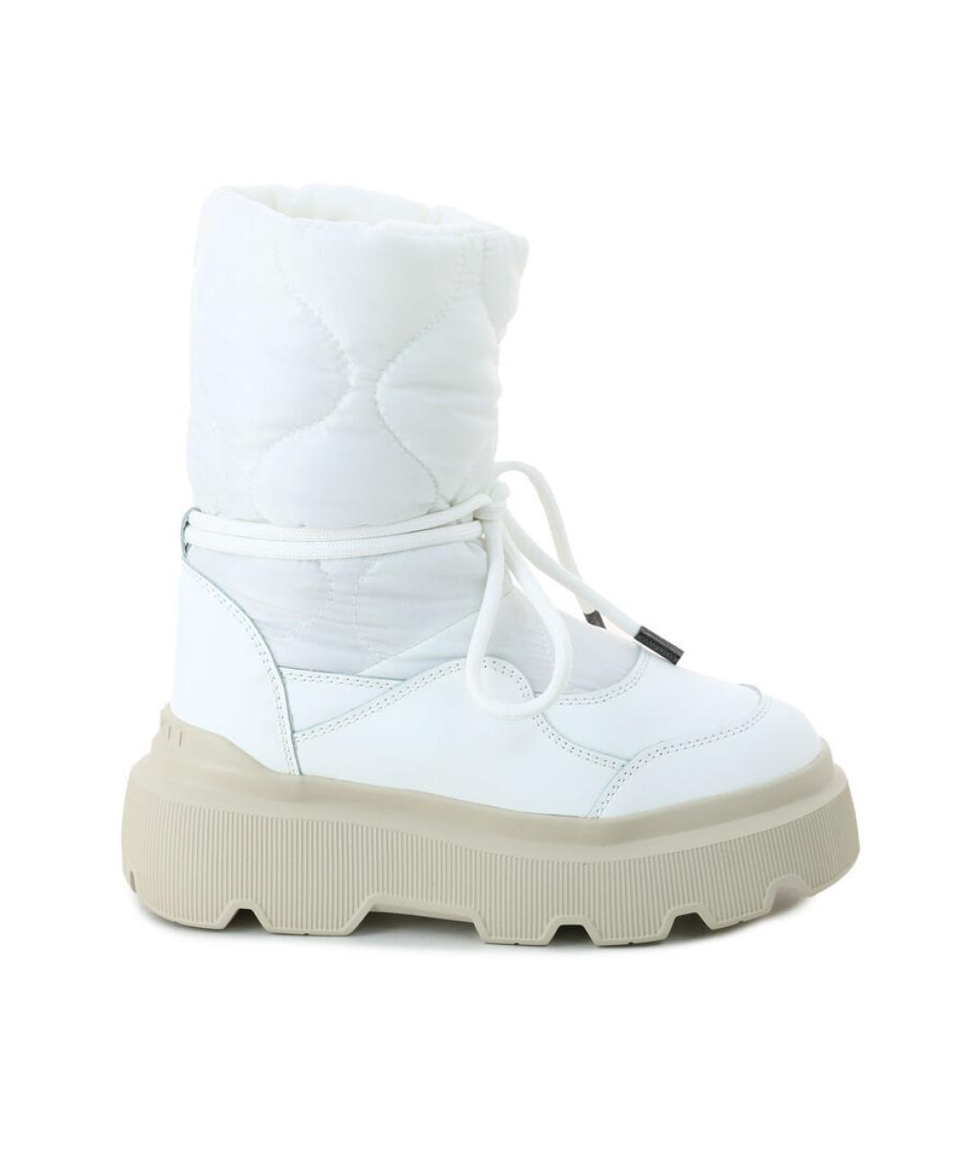 INUIKII Белые текстильные ботинки, фото 1