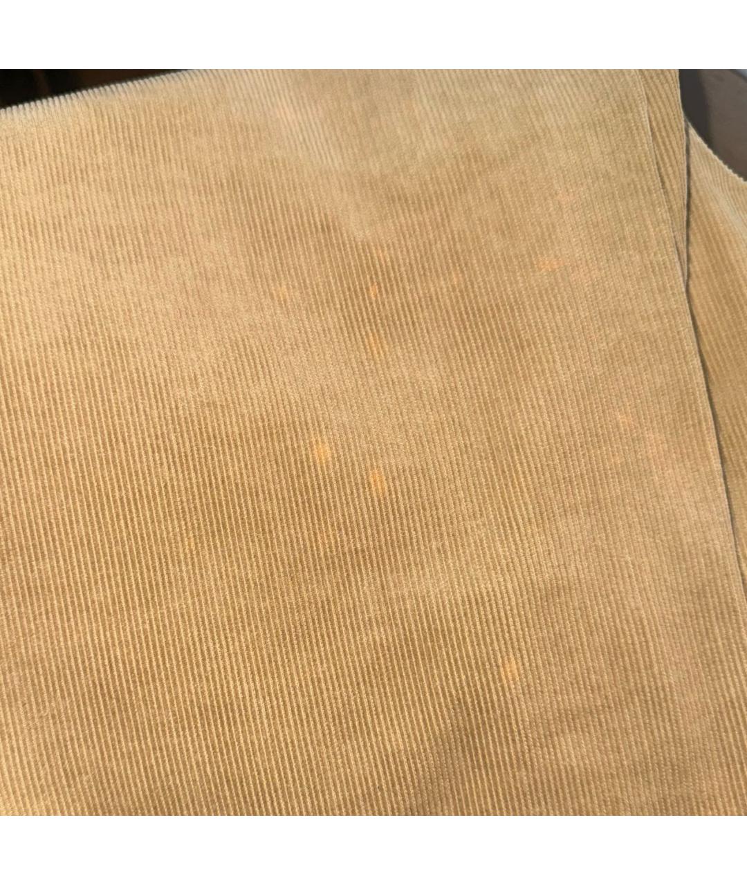 POLO RALPH LAUREN Коричневые хлопковые повседневные брюки, фото 8