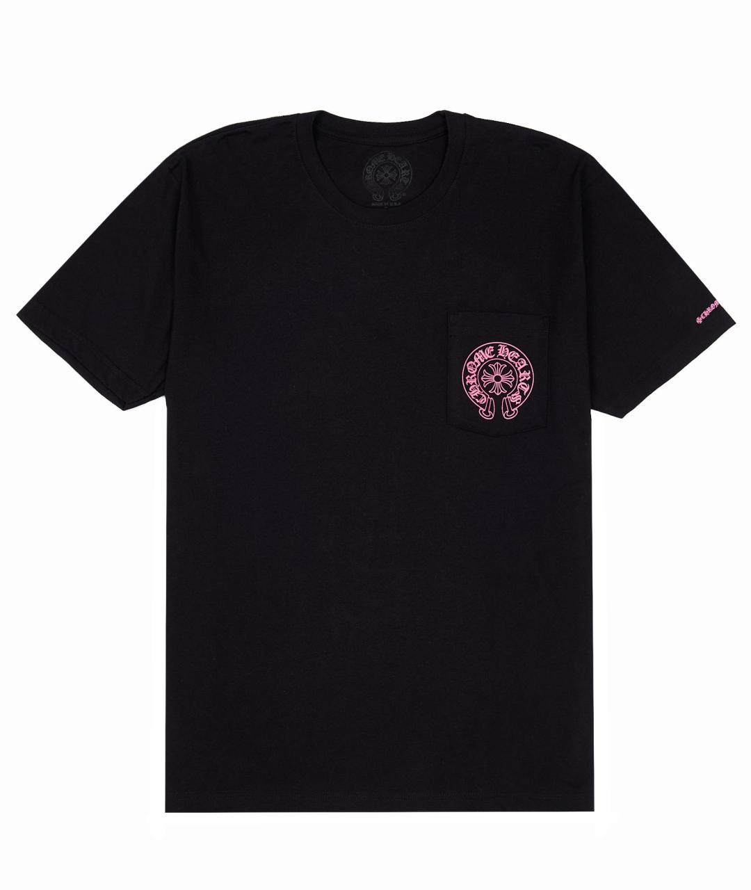 CHROME HEARTS Черная хлопковая футболка, фото 1