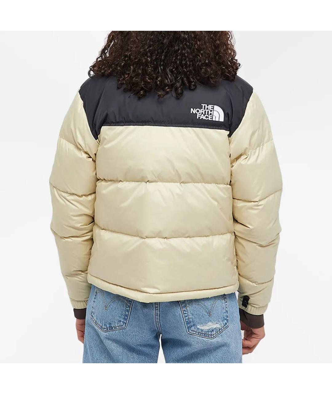 THE NORTH FACE Бежевый пуховик, фото 3
