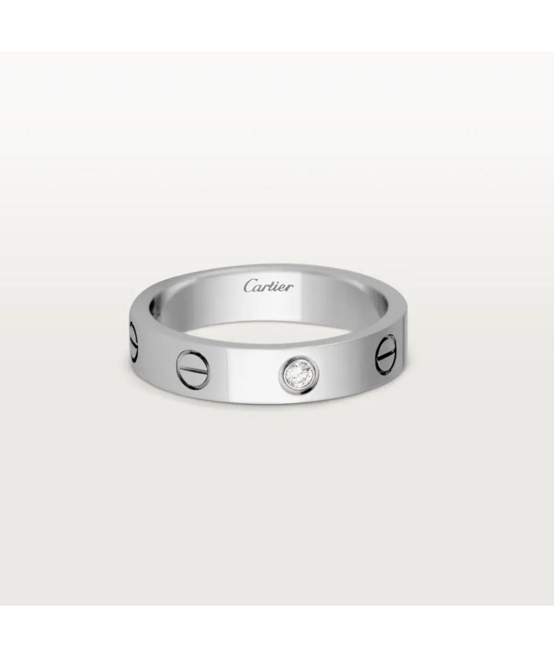 CARTIER Серебряное кольцо из белого золота, фото 7