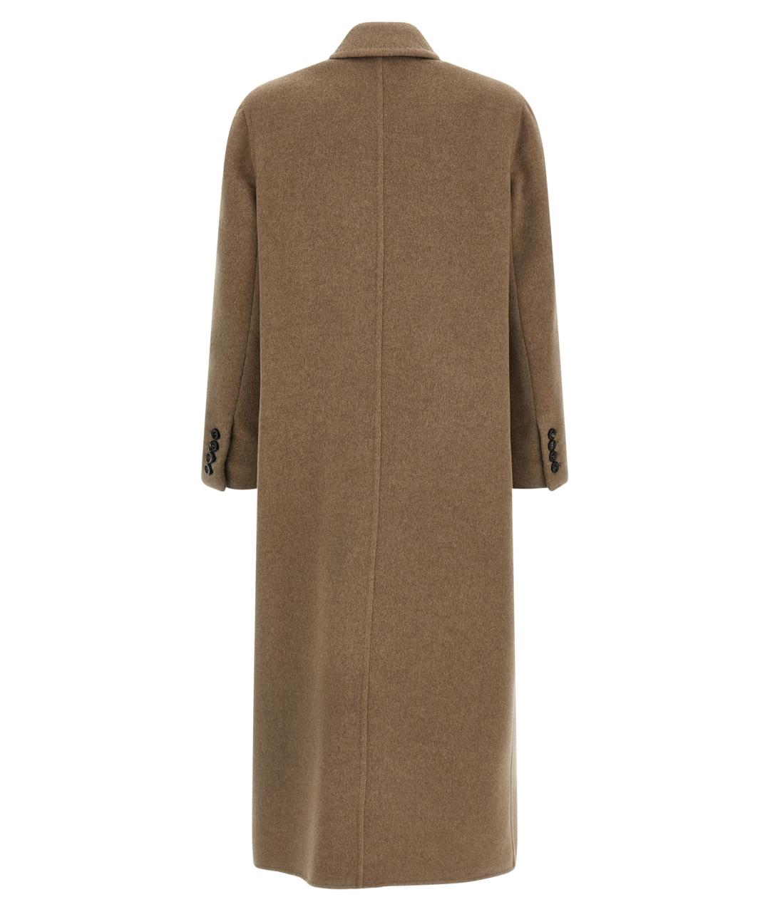 MAX MARA Бежевое кашемировое пальто, фото 2