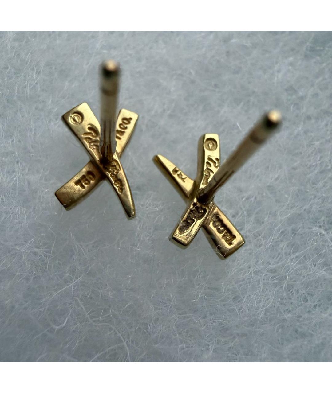TIFFANY&CO Золотые серьги из желтого золота, фото 5