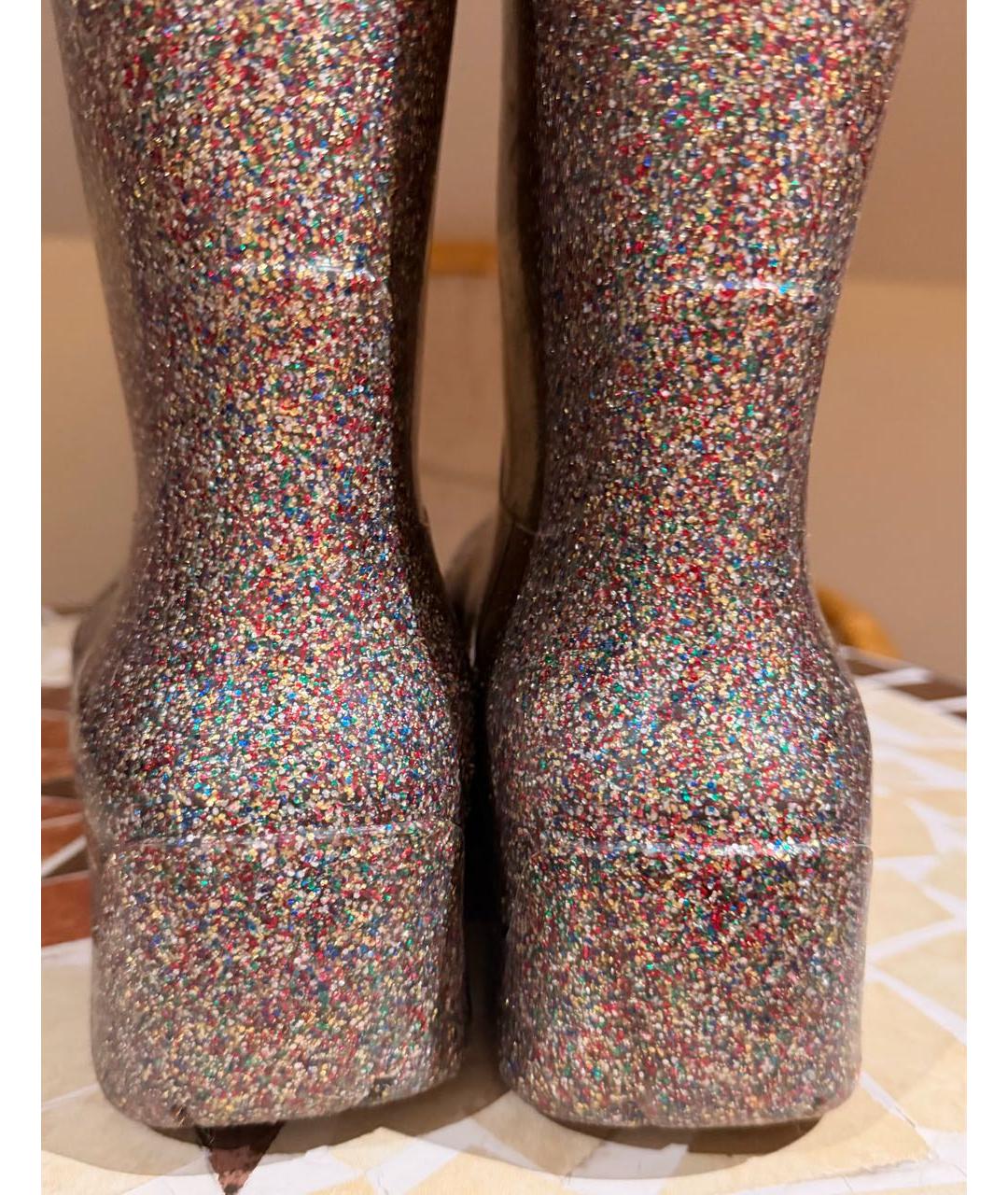 BOTTEGA VENETA Мульти резиновые сапоги, фото 4