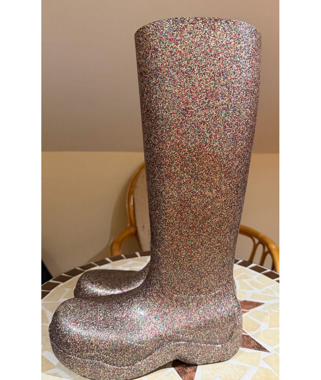 BOTTEGA VENETA Мульти резиновые сапоги, фото 8