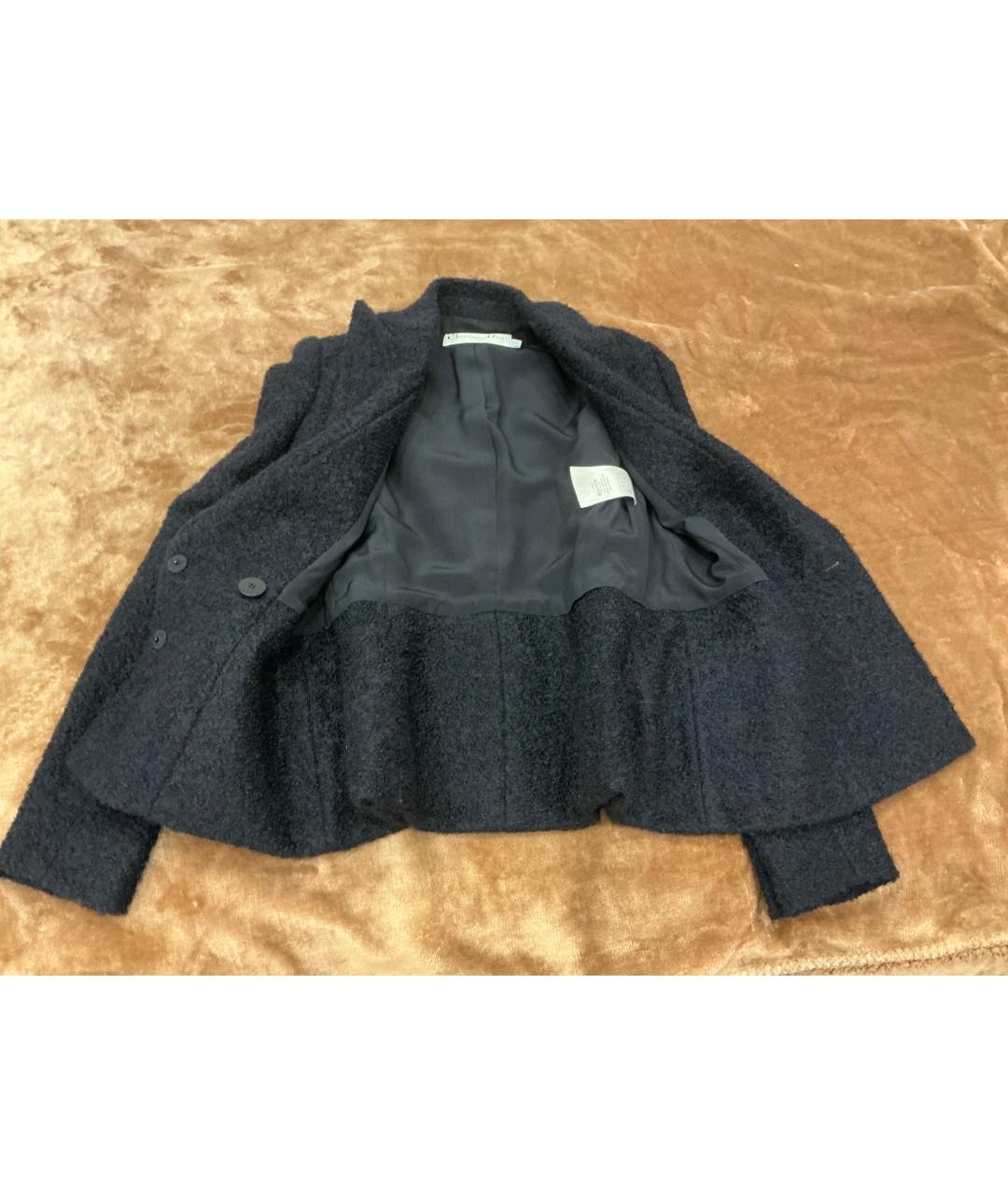 CHRISTIAN DIOR Синий жакет/пиджак, фото 3