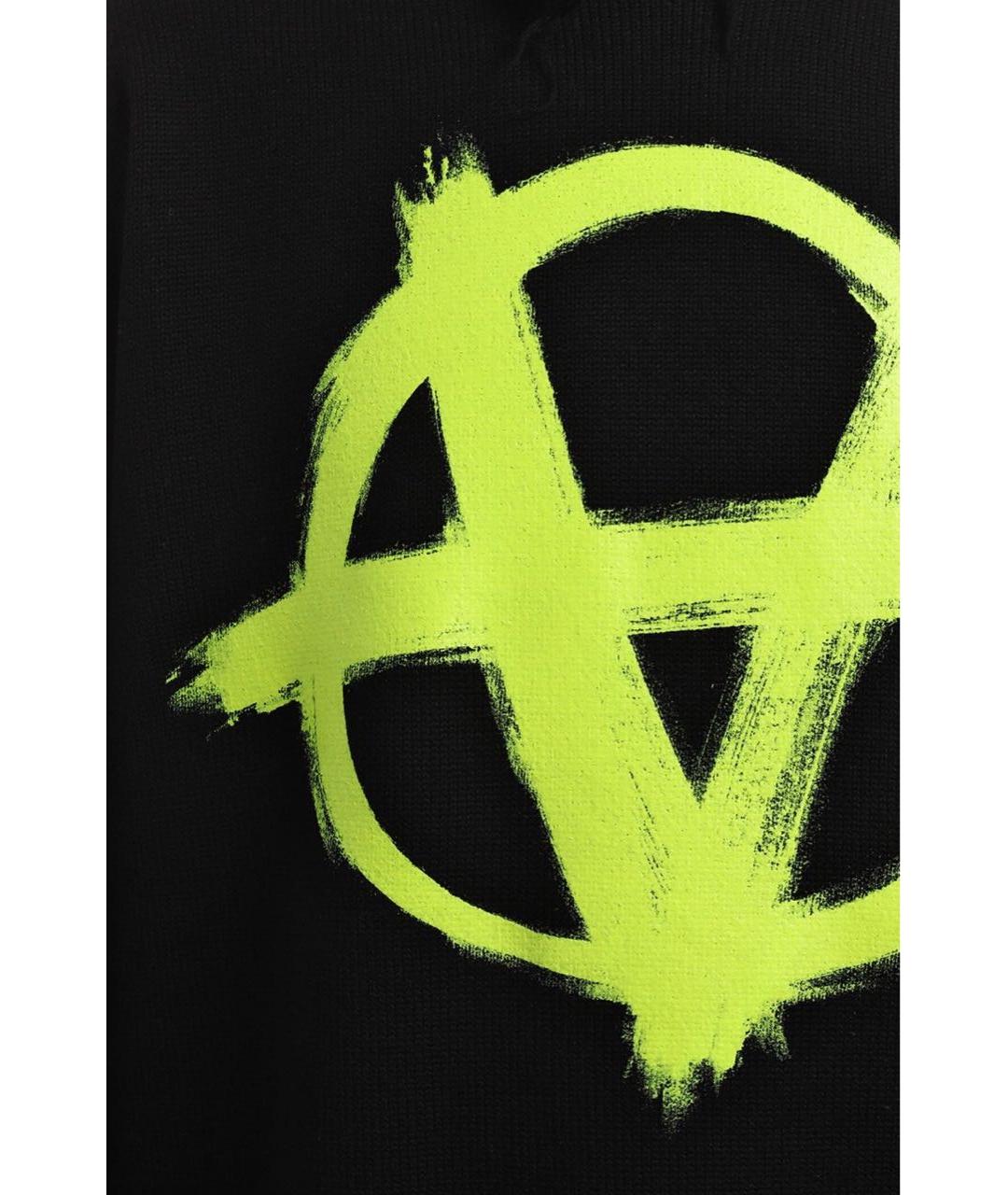 VETEMENTS Черный шерстяной джемпер / свитер, фото 3