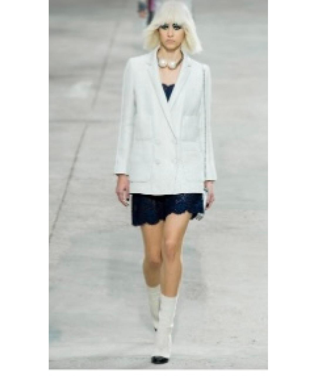 CHANEL Серебрянный жакет/пиджак, фото 7