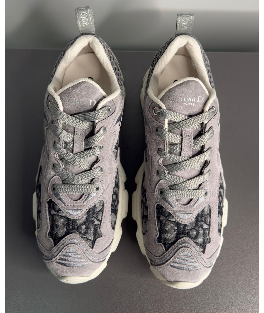 CHRISTIAN DIOR Антрацитовые кроссовки, фото 2