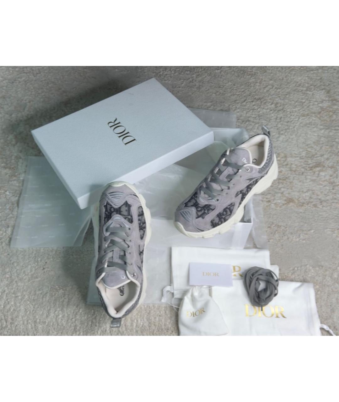 CHRISTIAN DIOR Антрацитовые кроссовки, фото 6