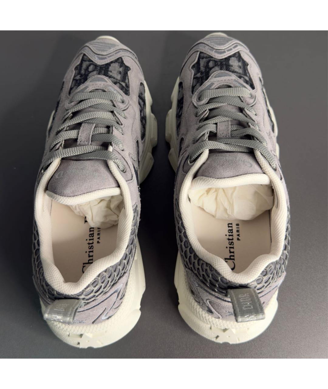 CHRISTIAN DIOR Антрацитовые кроссовки, фото 3