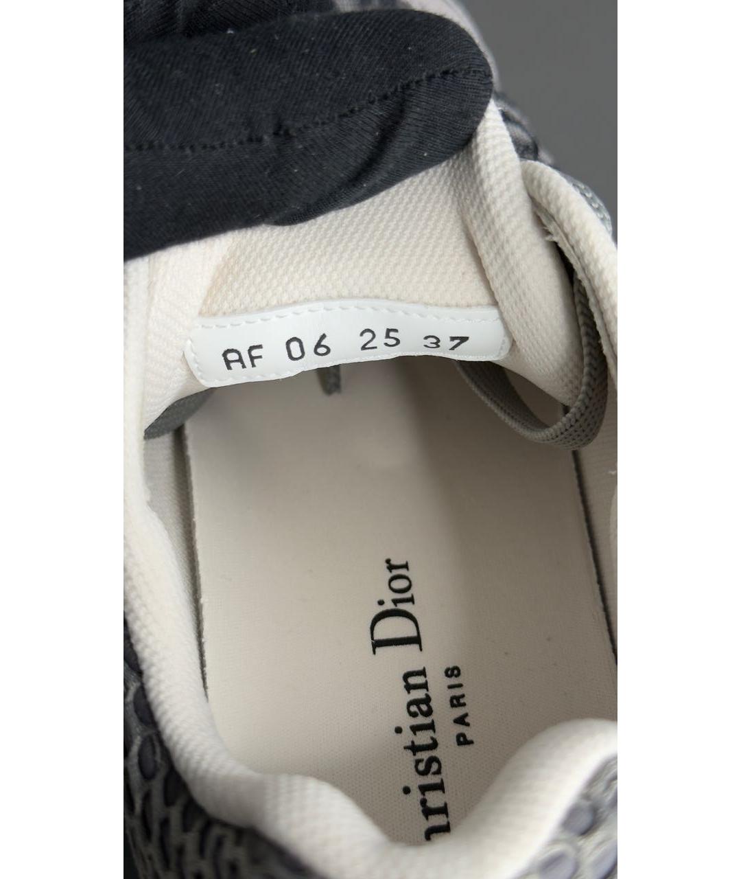 CHRISTIAN DIOR Антрацитовые кроссовки, фото 8