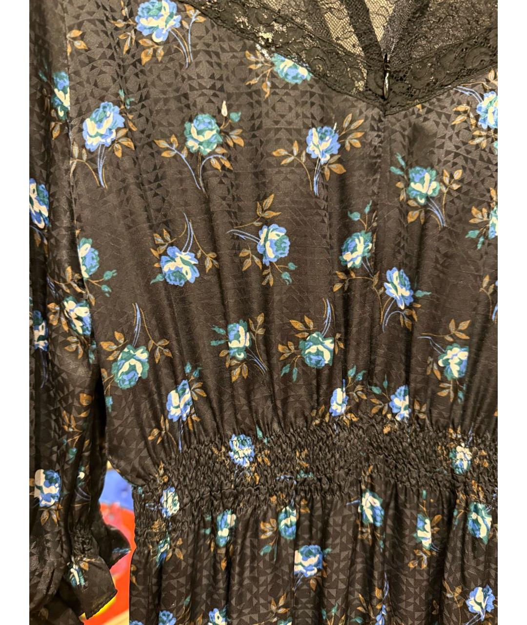 SANDRO Мульти вискозное платье, фото 5