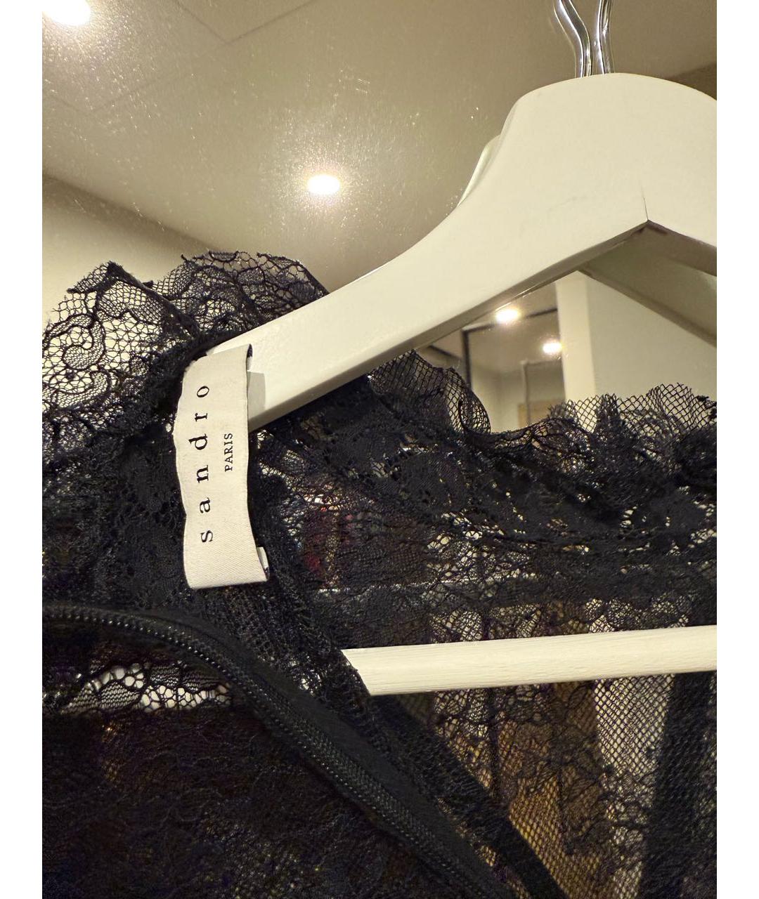 SANDRO Мульти вискозное платье, фото 4