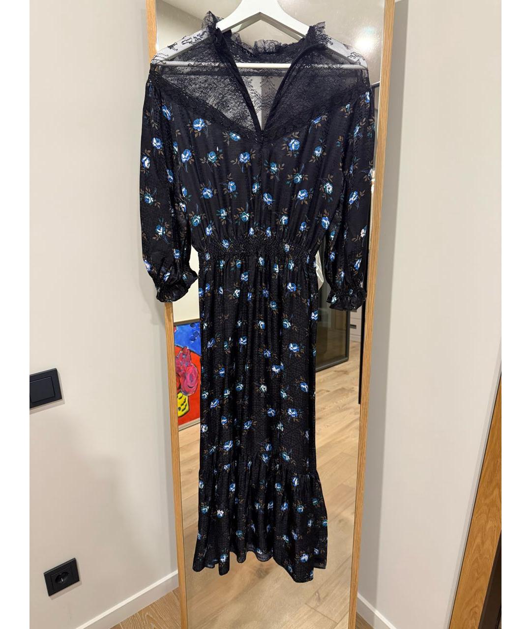 SANDRO Мульти вискозное платье, фото 2