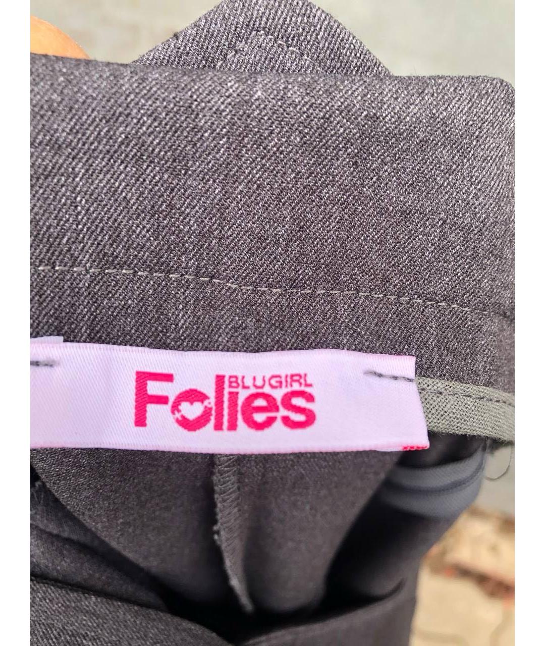 BLUGIRL Серый вискозный сарафан, фото 2