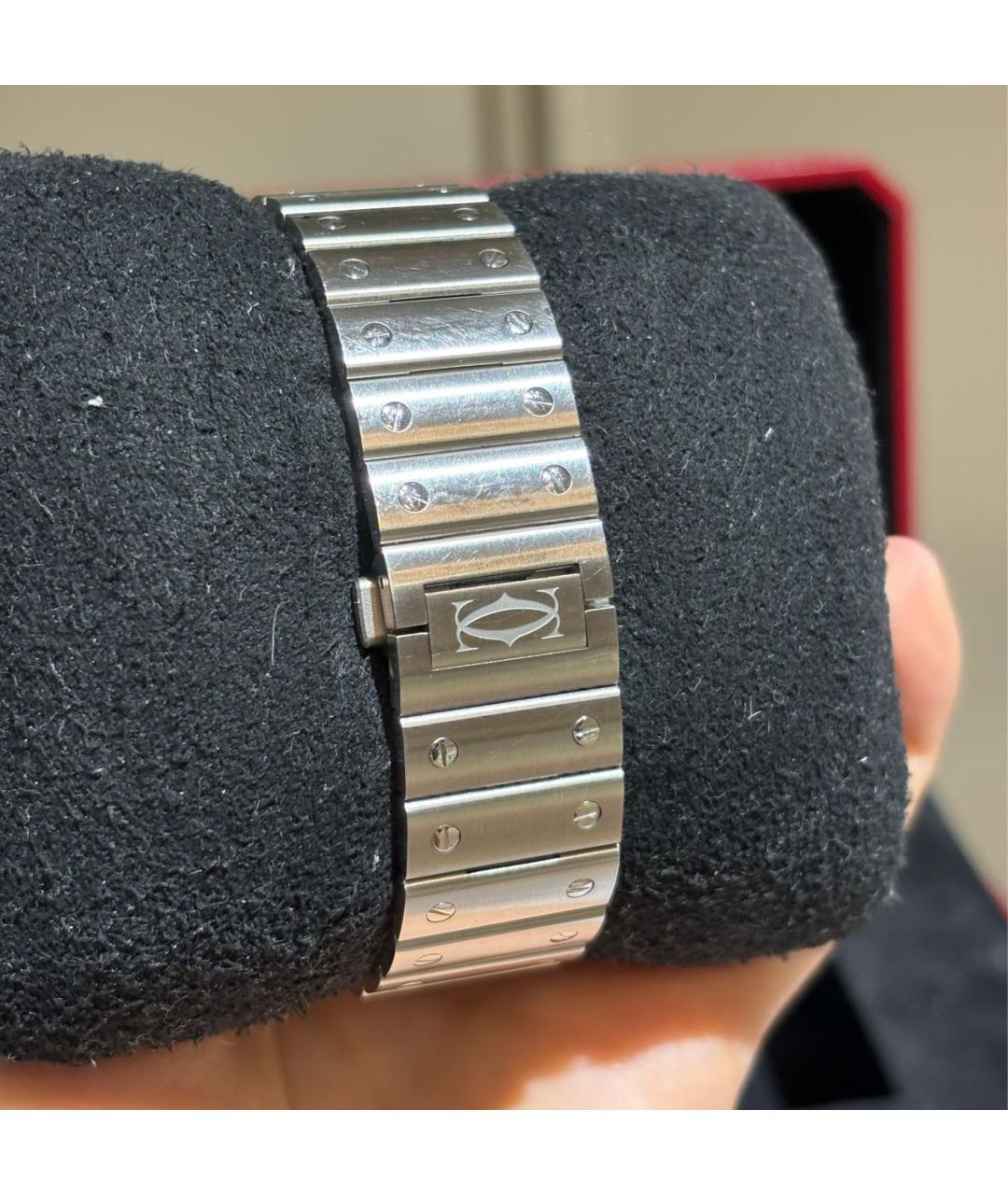 CARTIER Серебряные металлические часы, фото 5