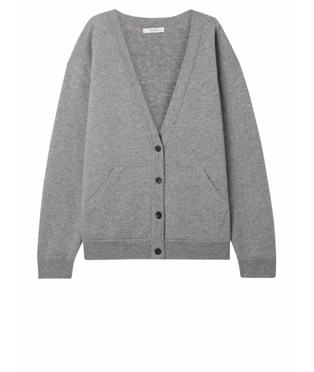 THE ROW Серый кашемировый костюм с брюками, фото 1