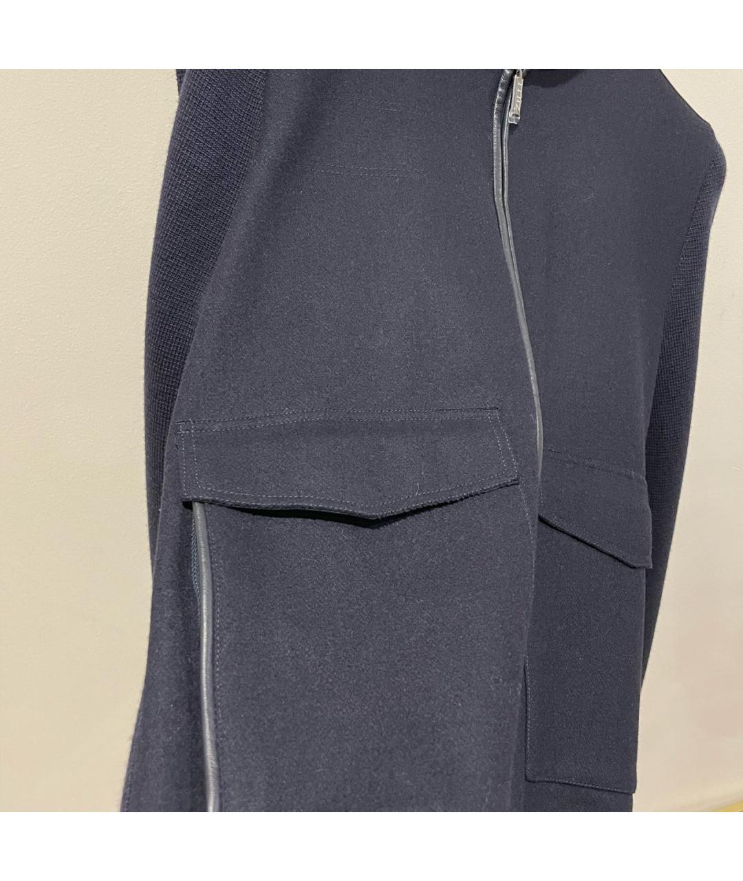 ZILLI Темно-синяя куртка, фото 4