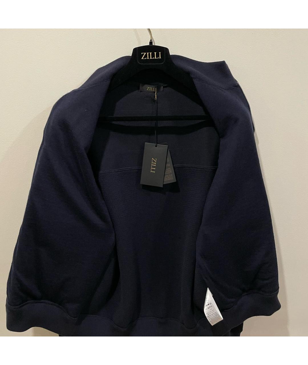 ZILLI Темно-синяя куртка, фото 3