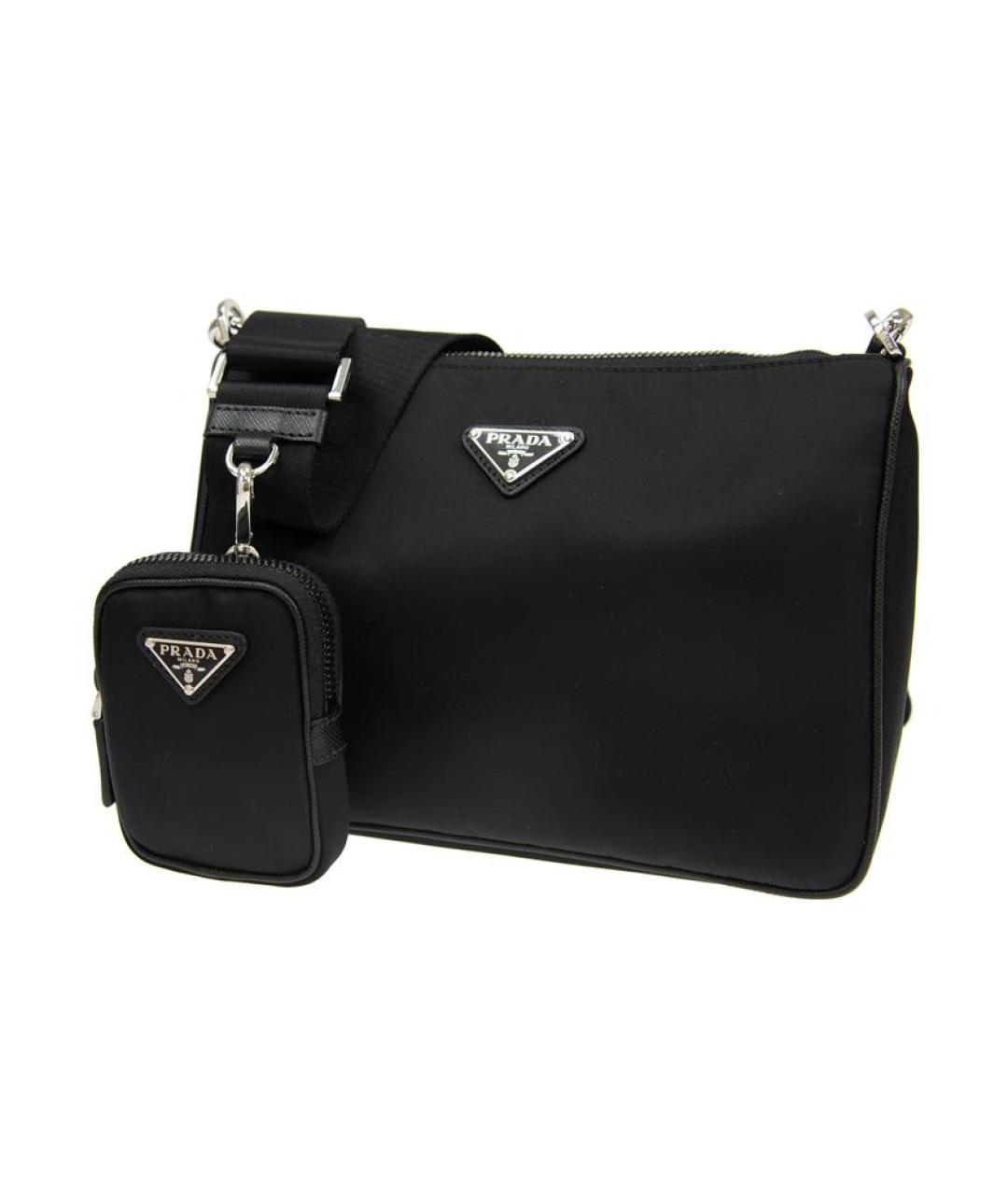PRADA Черная сумка на плечо, фото 3
