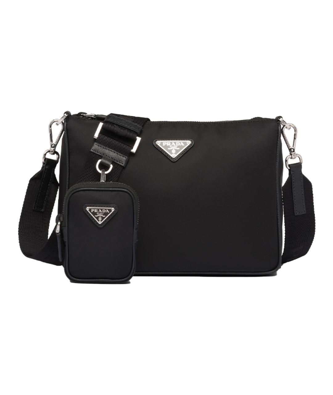 PRADA Черная сумка на плечо, фото 1