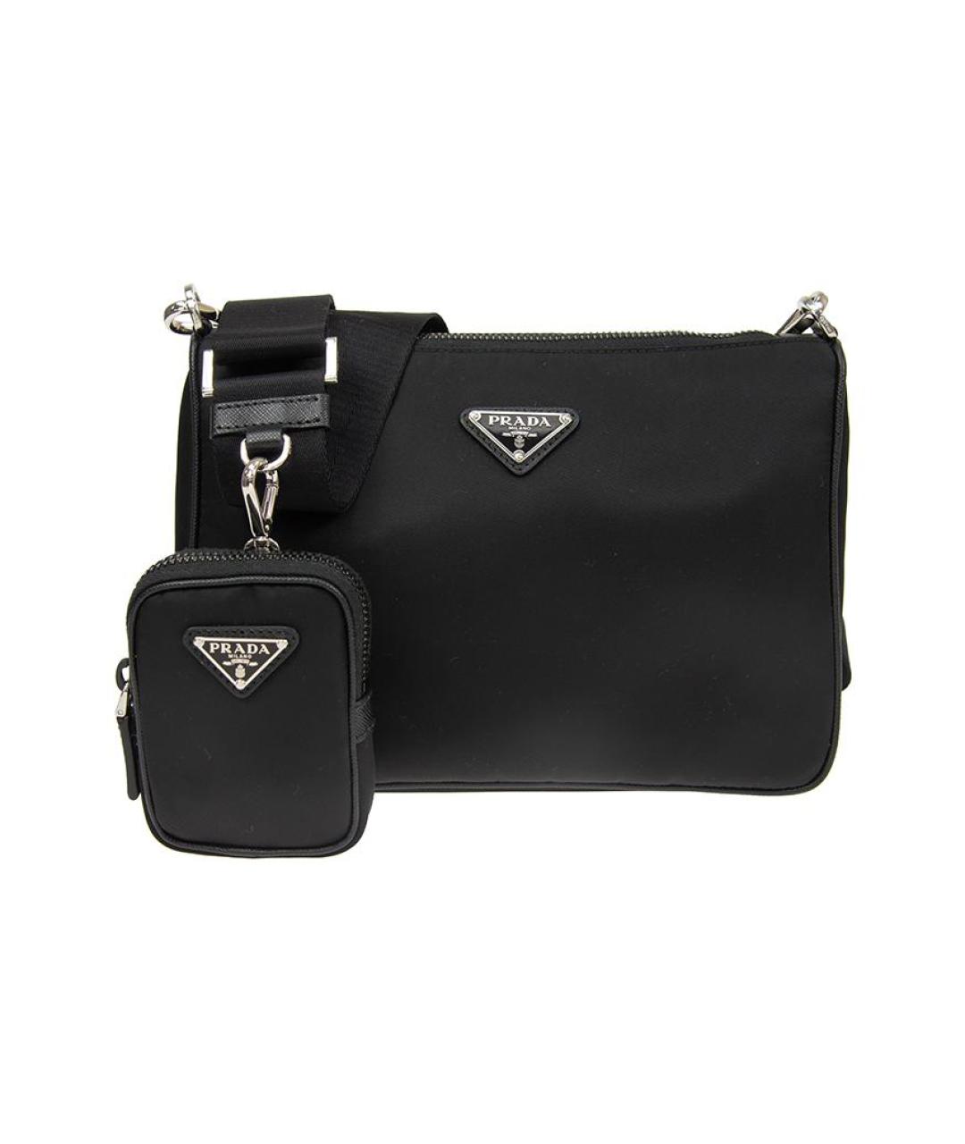 PRADA Черная сумка на плечо, фото 2