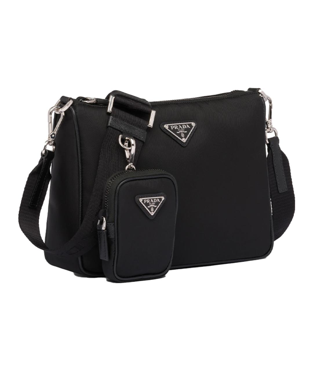 PRADA Черная сумка на плечо, фото 4