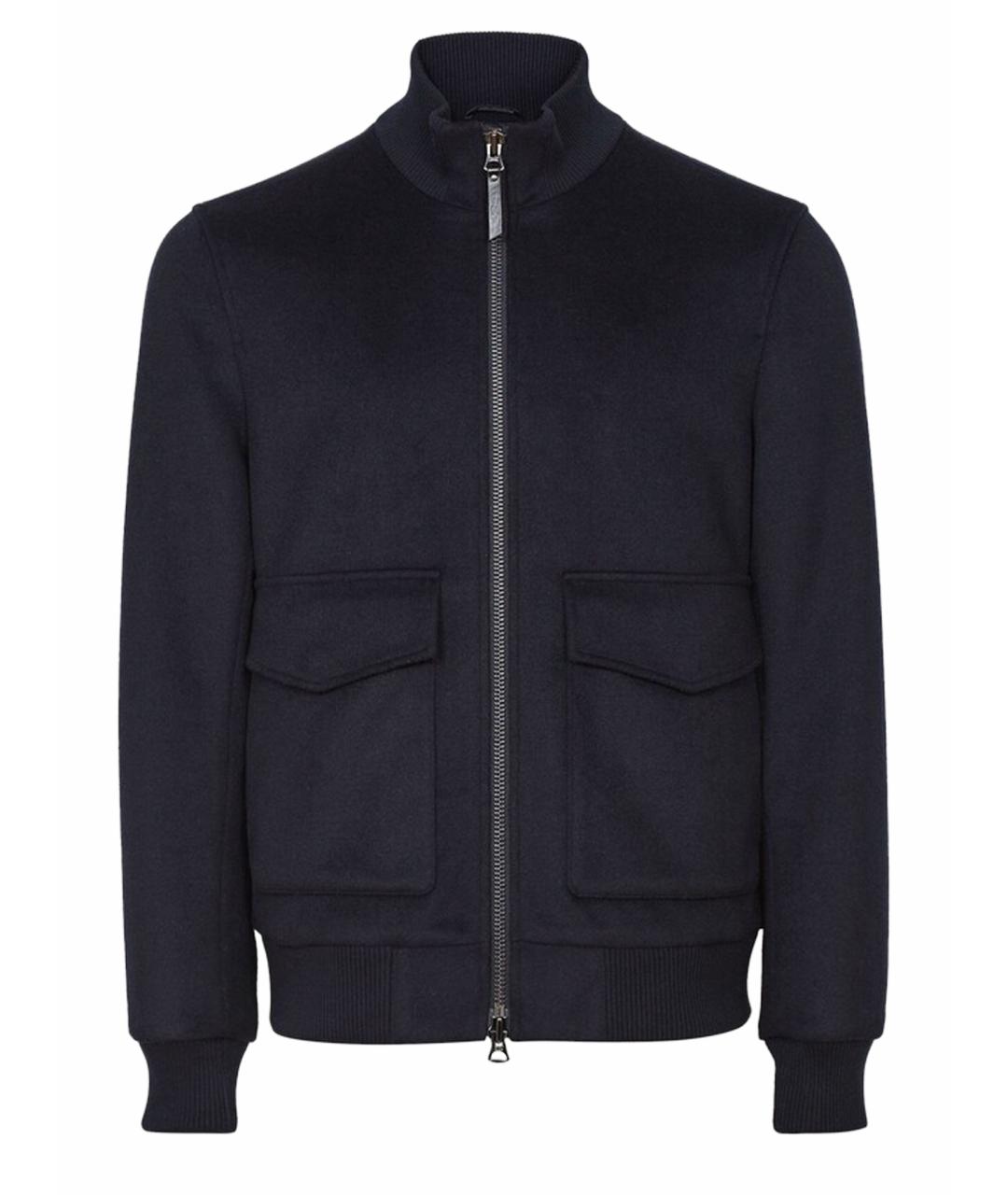 ZILLI Темно-синяя куртка, фото 1