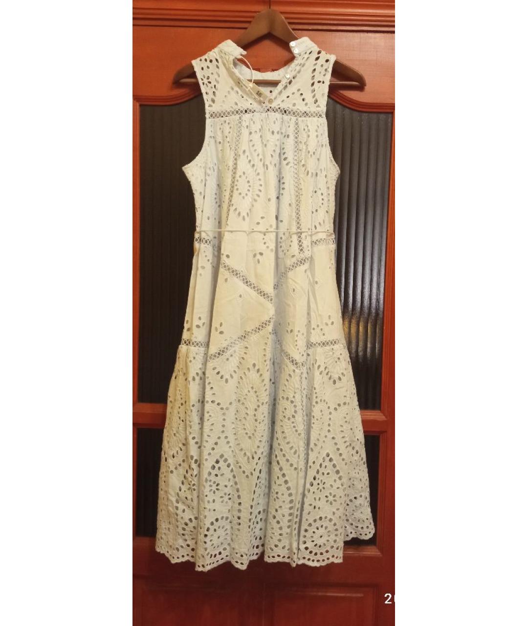 ZIMMERMANN Голубое хлопковое повседневное платье, фото 2