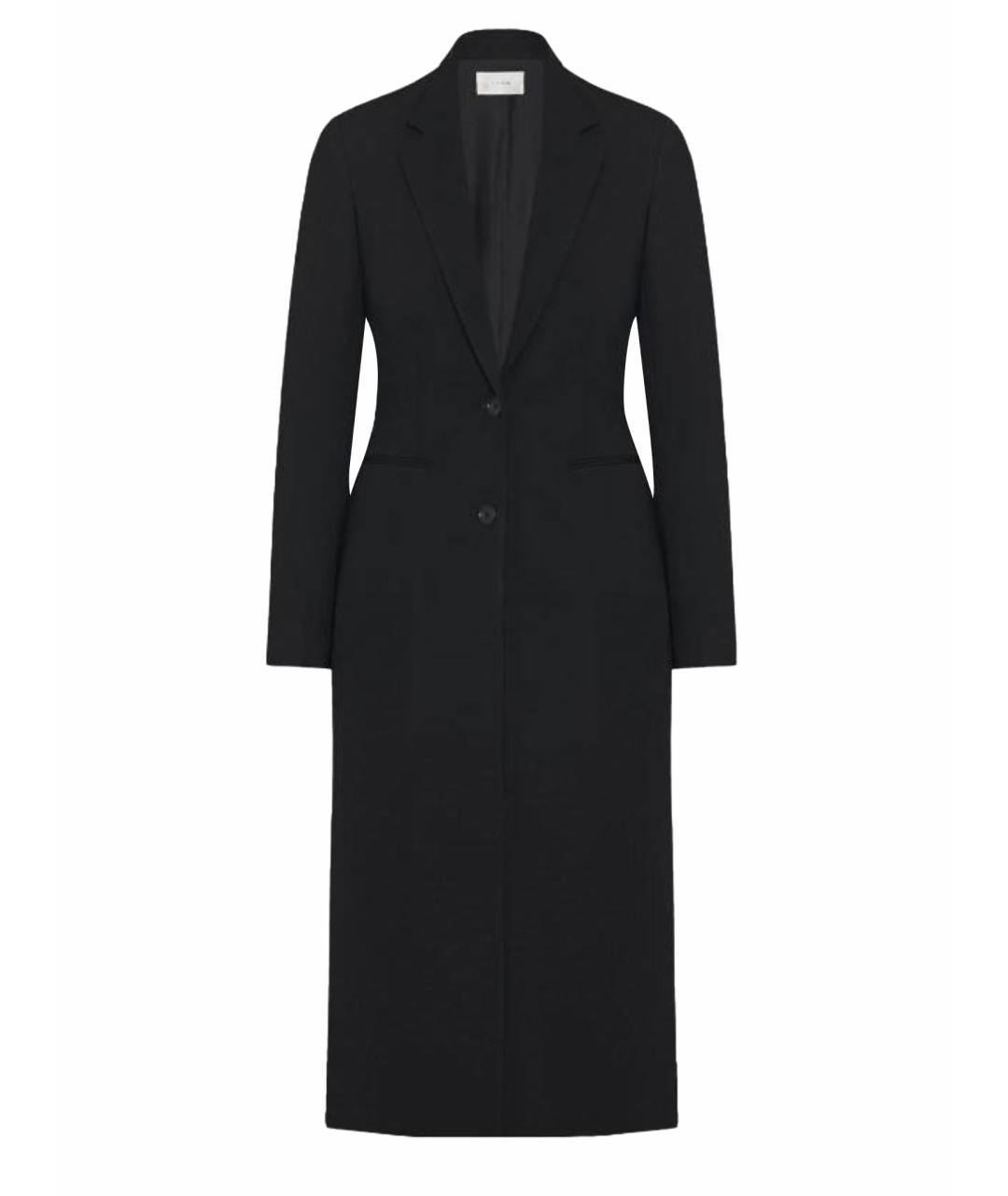 THE ROW Черный вискозный тренч/плащ, фото 1