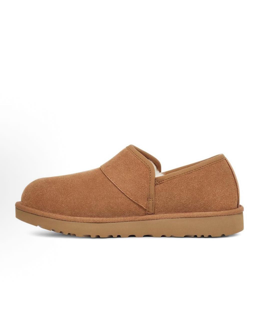 UGG AUSTRALIA Коричневые замшевые низкие ботинки, фото 9