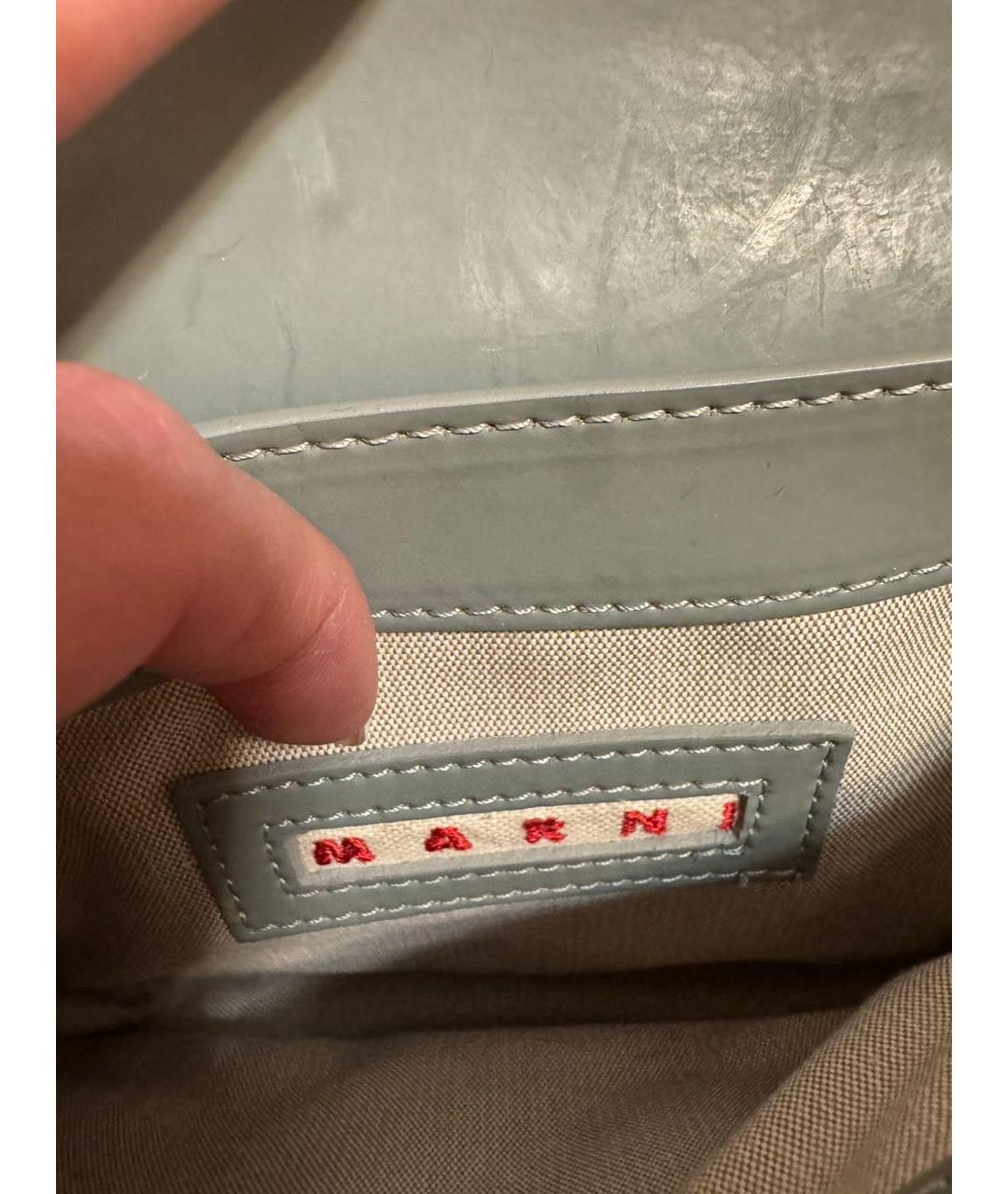 MARNI Сумка через плечо из лакированной кожи, фото 3