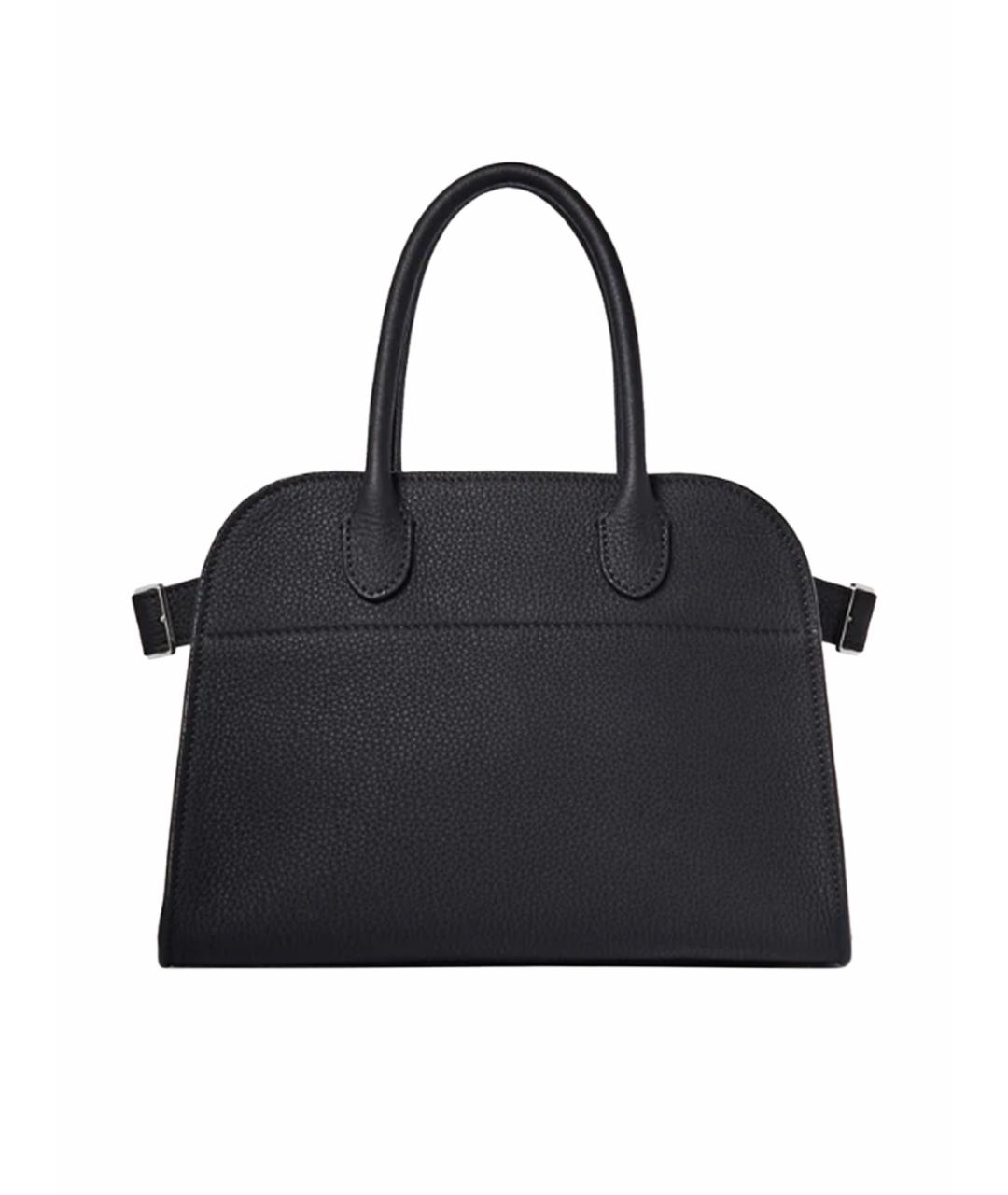 THE ROW Черная кожаная сумка тоут, фото 1