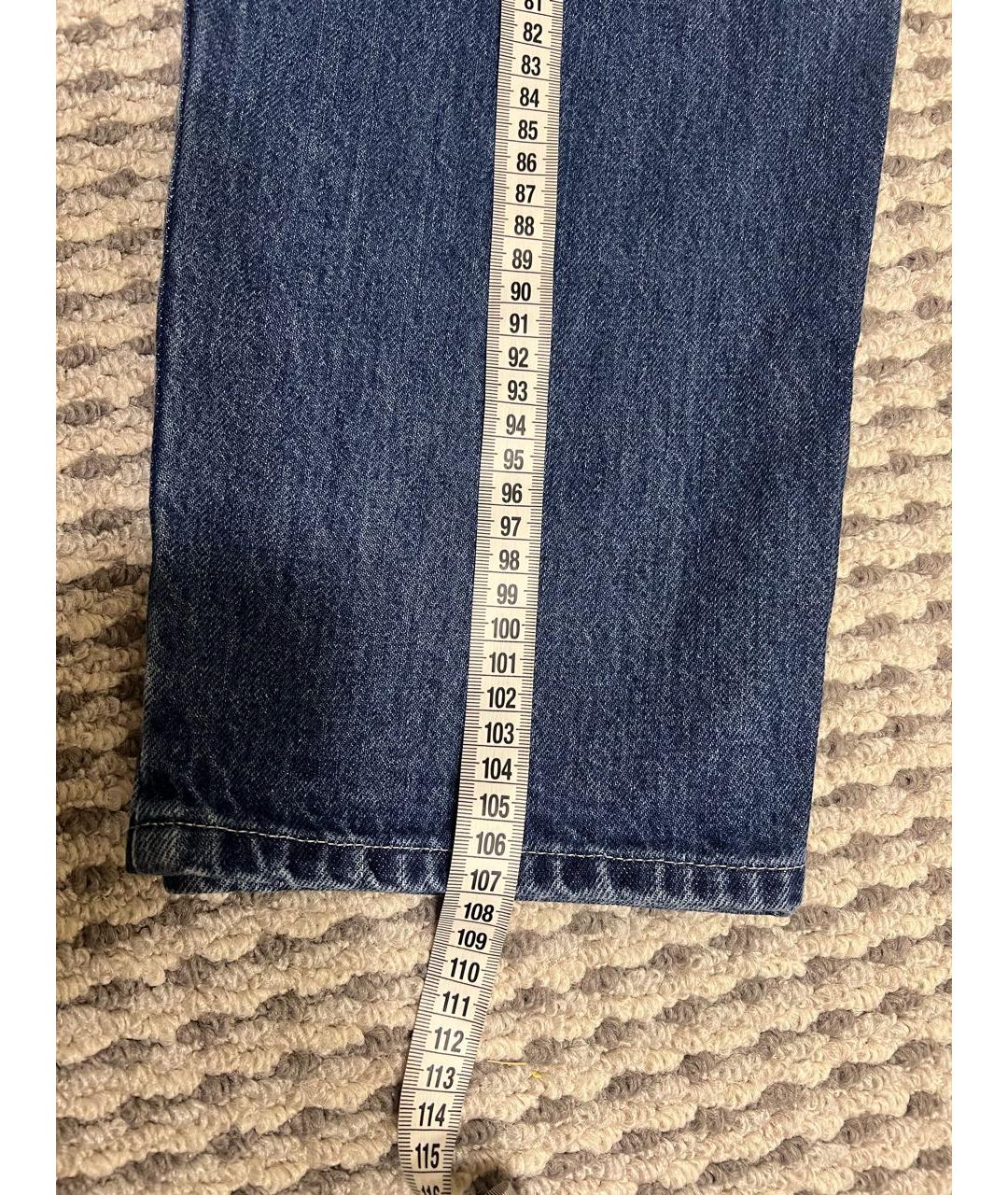 CHANEL Синие прямые джинсы, фото 7