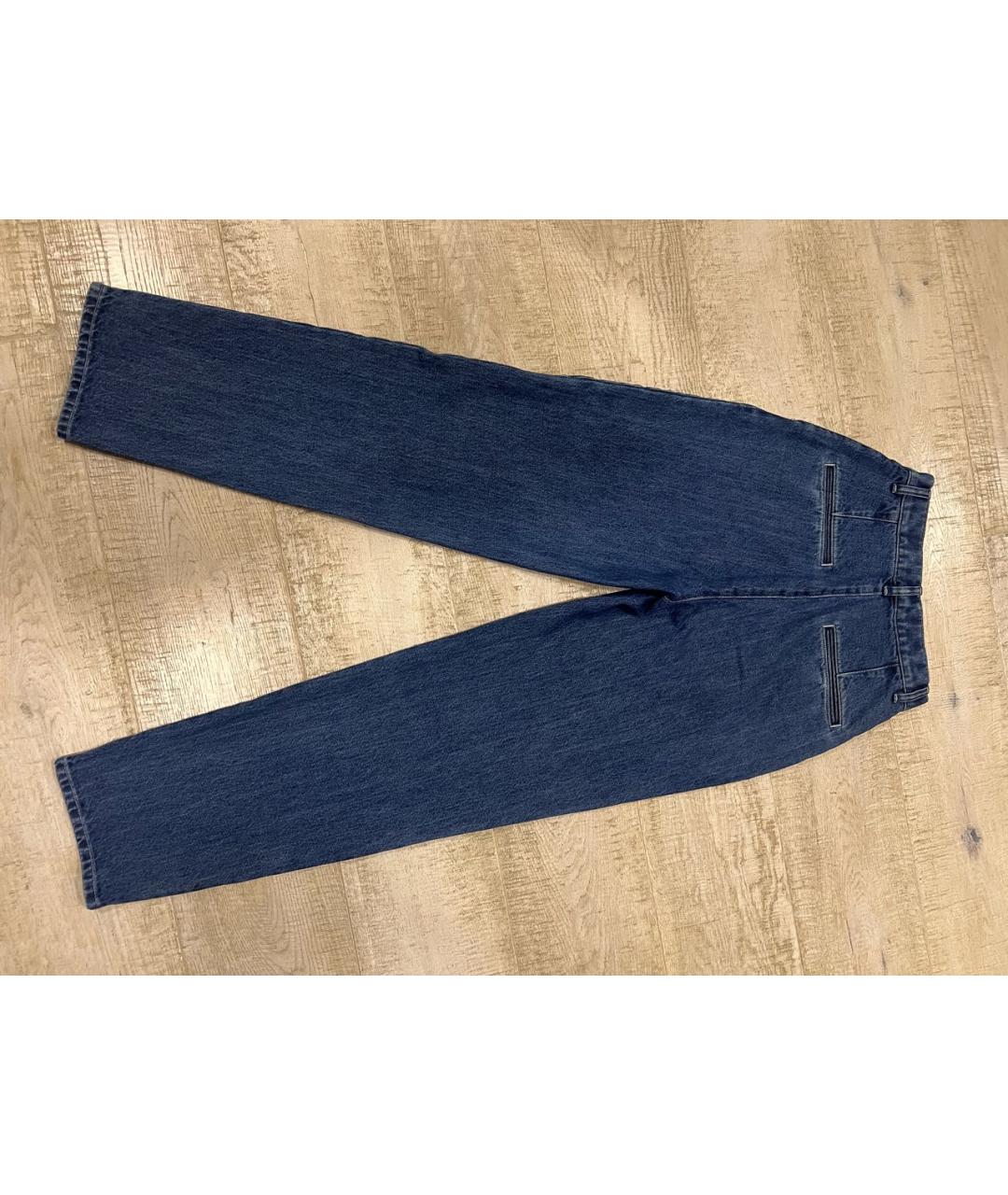 CHANEL Синие прямые джинсы, фото 2