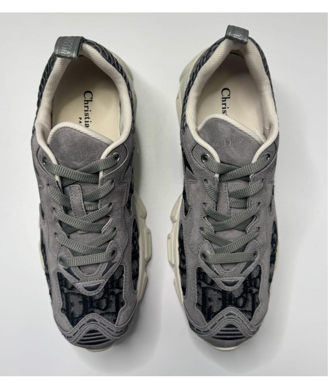 CHRISTIAN DIOR Антрацитовые кроссовки, фото 2