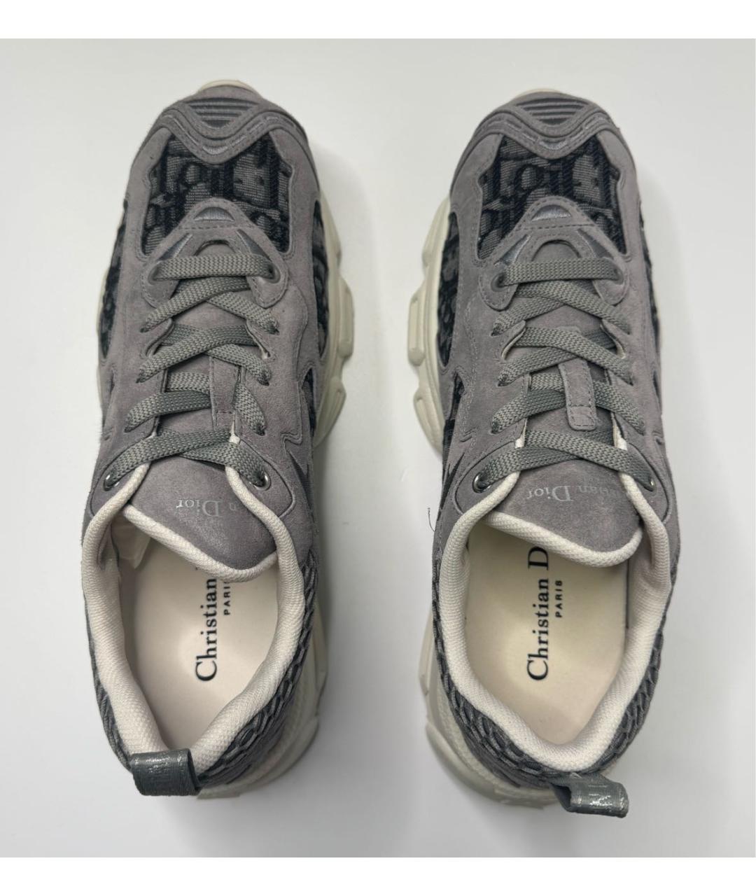 CHRISTIAN DIOR Антрацитовые кроссовки, фото 3