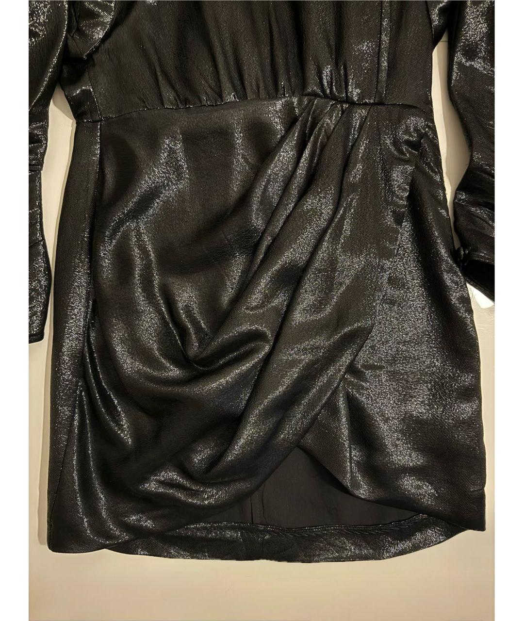 ISABEL MARANT Черное шелковое вечернее платье, фото 6