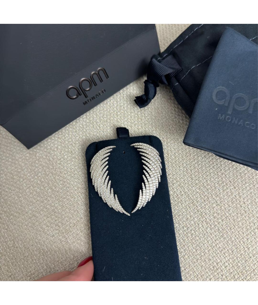 APM Monaco Серебряные серебряные серьги, фото 3