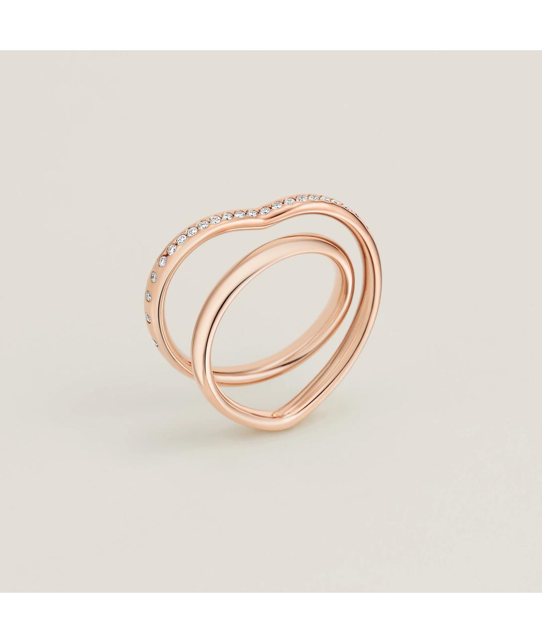 HERMES Золотое кольцо из розового золота, фото 3