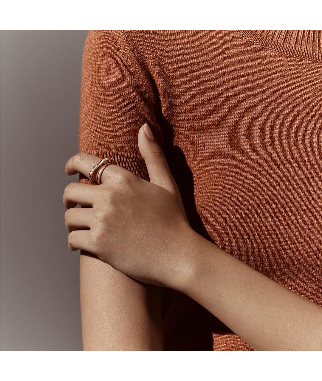 HERMES Золотое кольцо из розового золота, фото 2