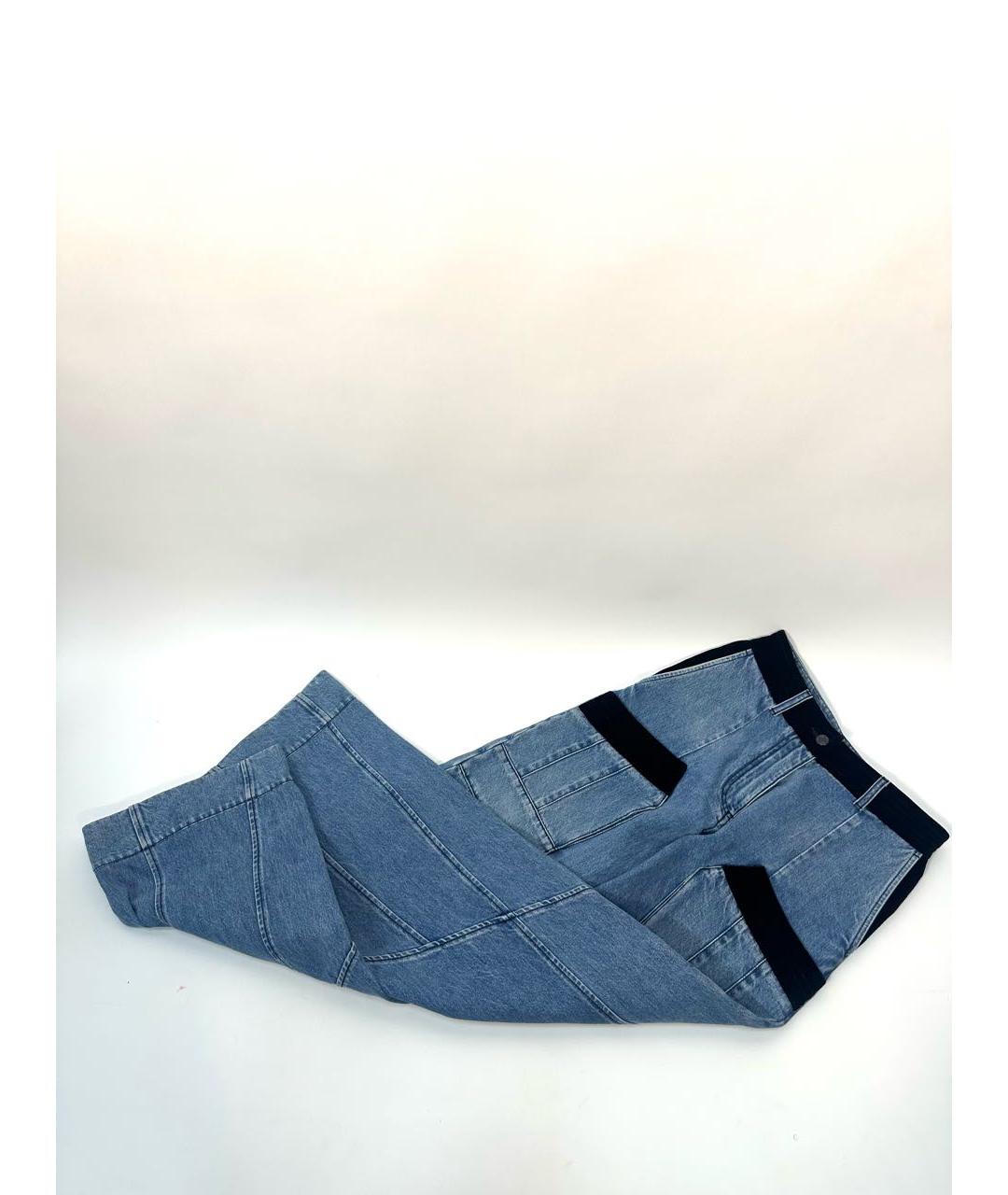 TOM FORD Голубые хлопковые прямые джинсы, фото 7