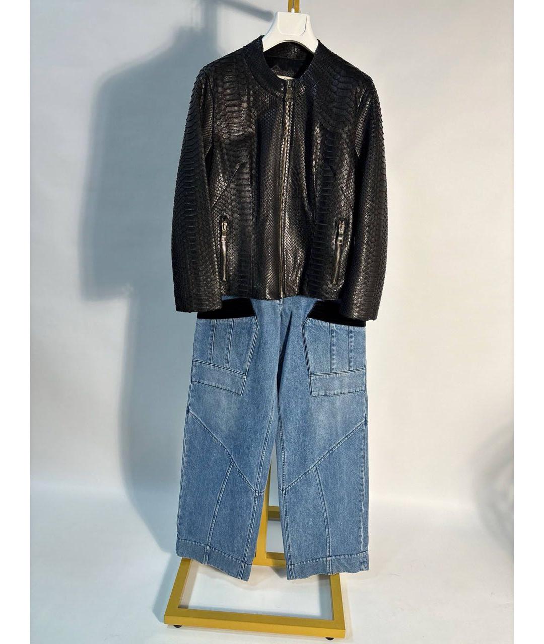 TOM FORD Голубые хлопковые прямые джинсы, фото 6