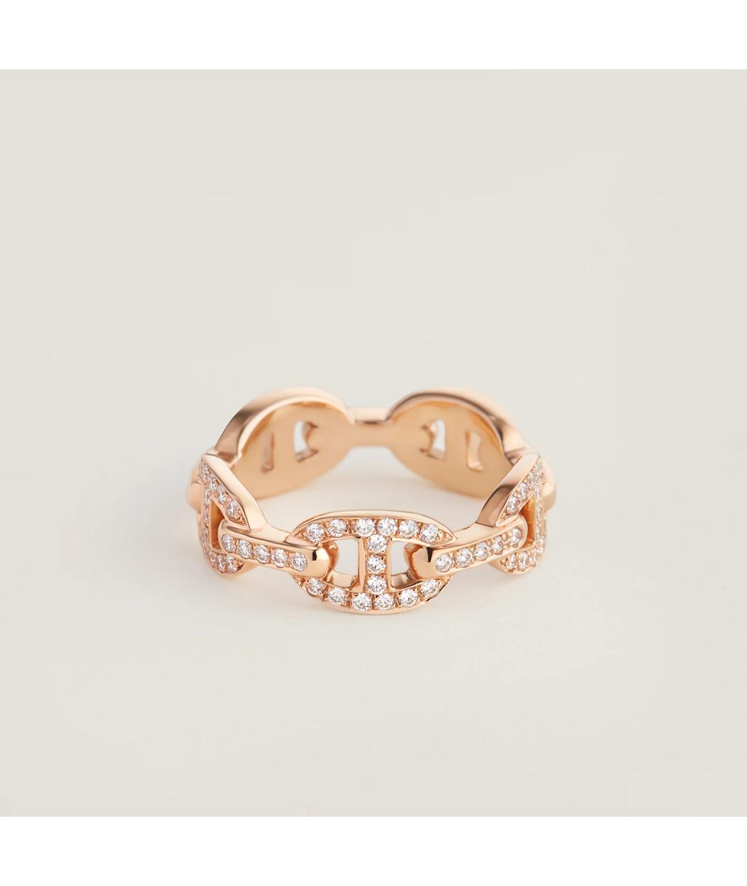 HERMES Золотое кольцо из розового золота, фото 3