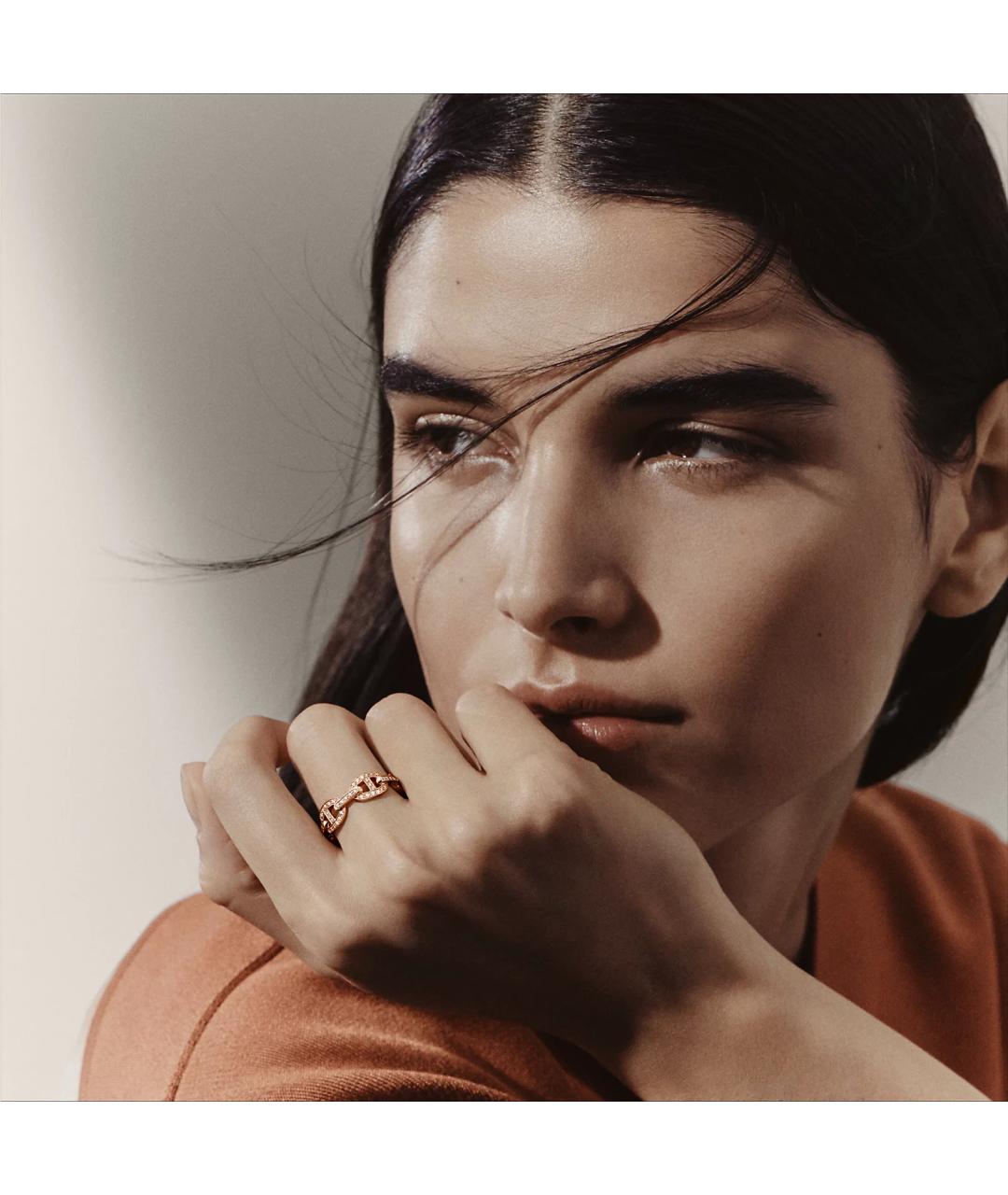 HERMES Золотое кольцо из розового золота, фото 2