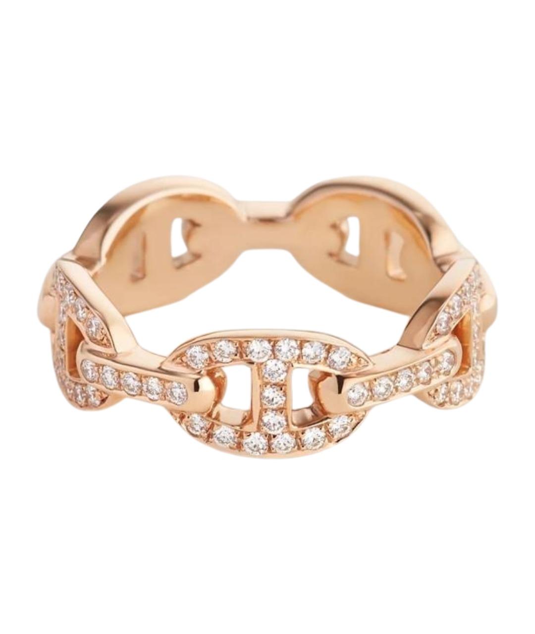 HERMES Золотое кольцо из розового золота, фото 1